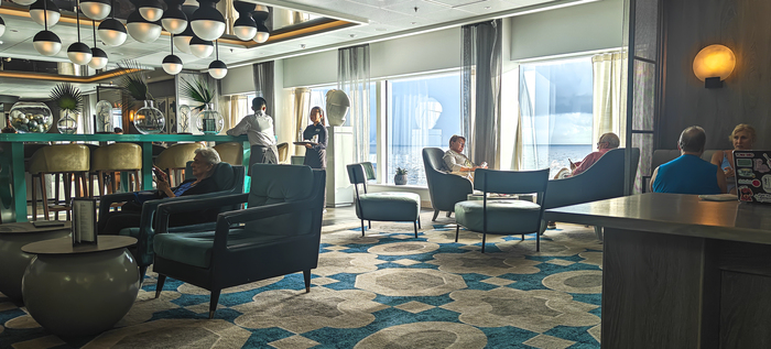 Dayhawks in the Lounge at Sea by Jeff Einstein