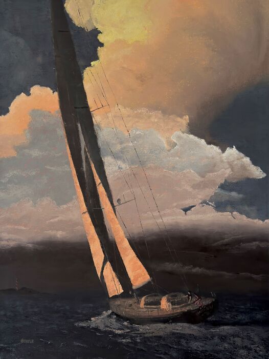Racing the Storm by Michael Oertle