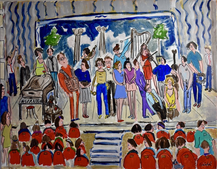 Community Theater Talent Show by Richard Seidel