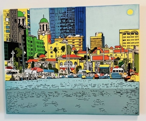 St. Petersburg Yacht Basin by Chad Wilson
